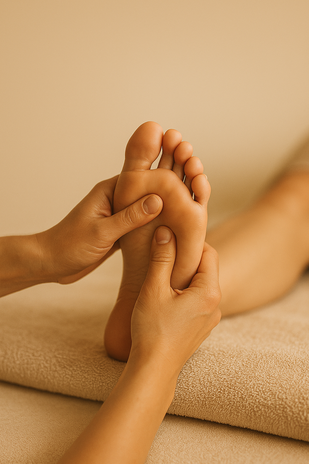 Massagem nos Pés